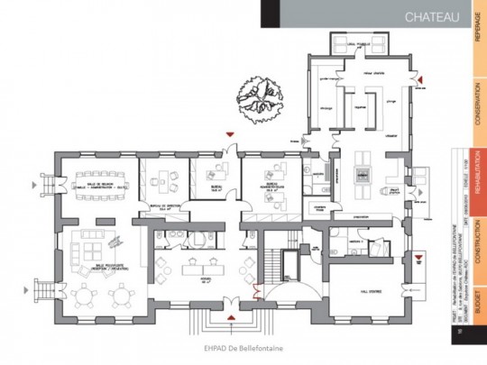 réhabilitation normes maison retraite plan 7
